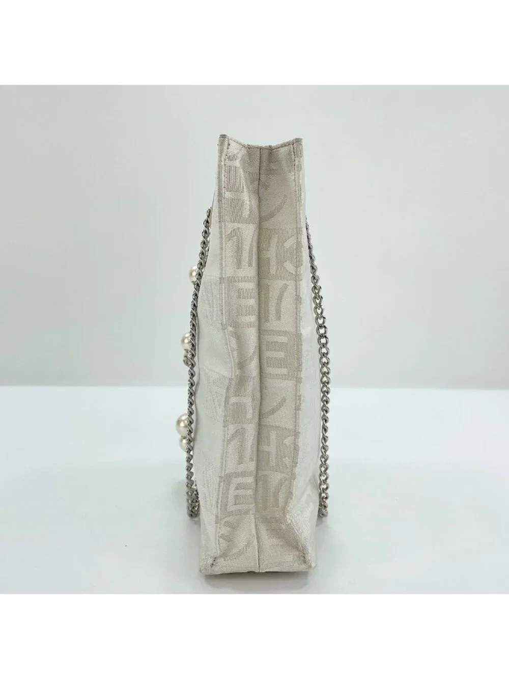 Chanel Shoulder Bag Ginza Store Limited Pearl CC Logo